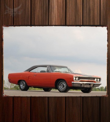 Металлическая табличка Plymouth Road Runner